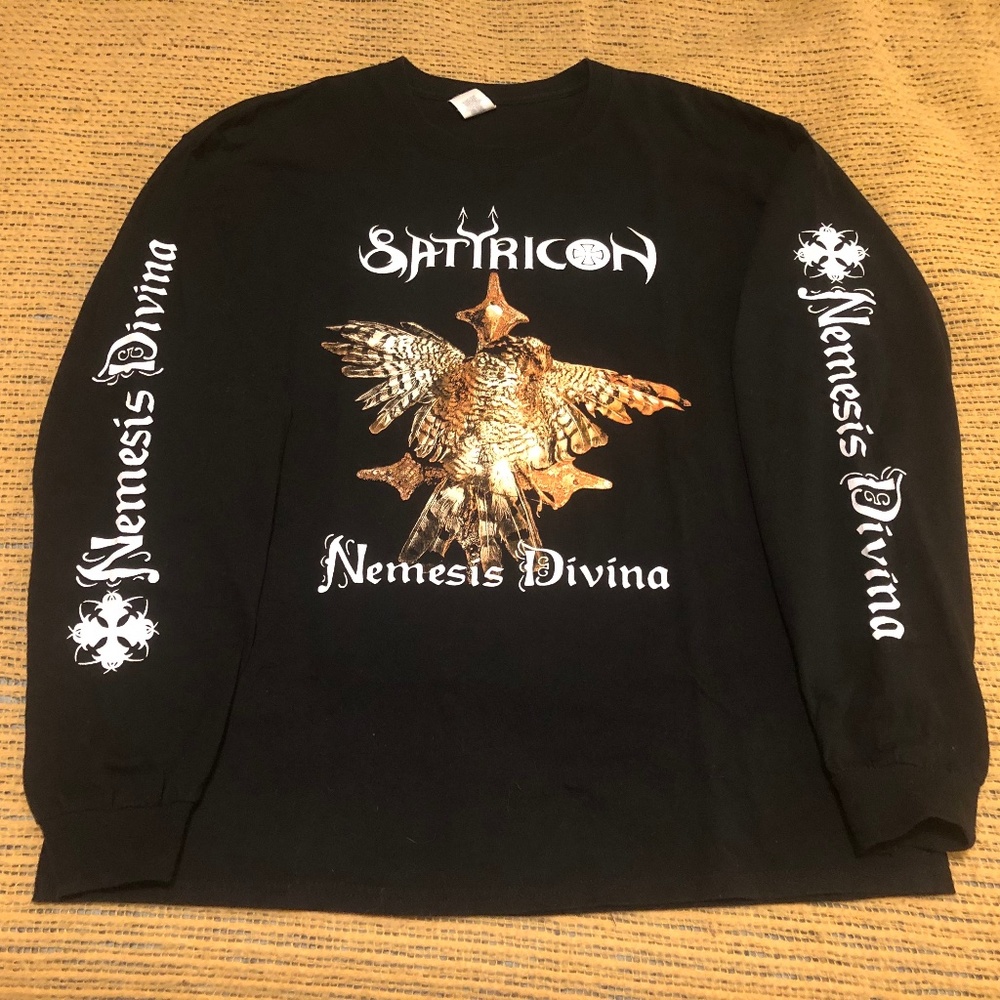 Satyricon Longsleeve Shirt XL (Darkthrone, Marduk, Emperor, Immortal, Gorgoroth)